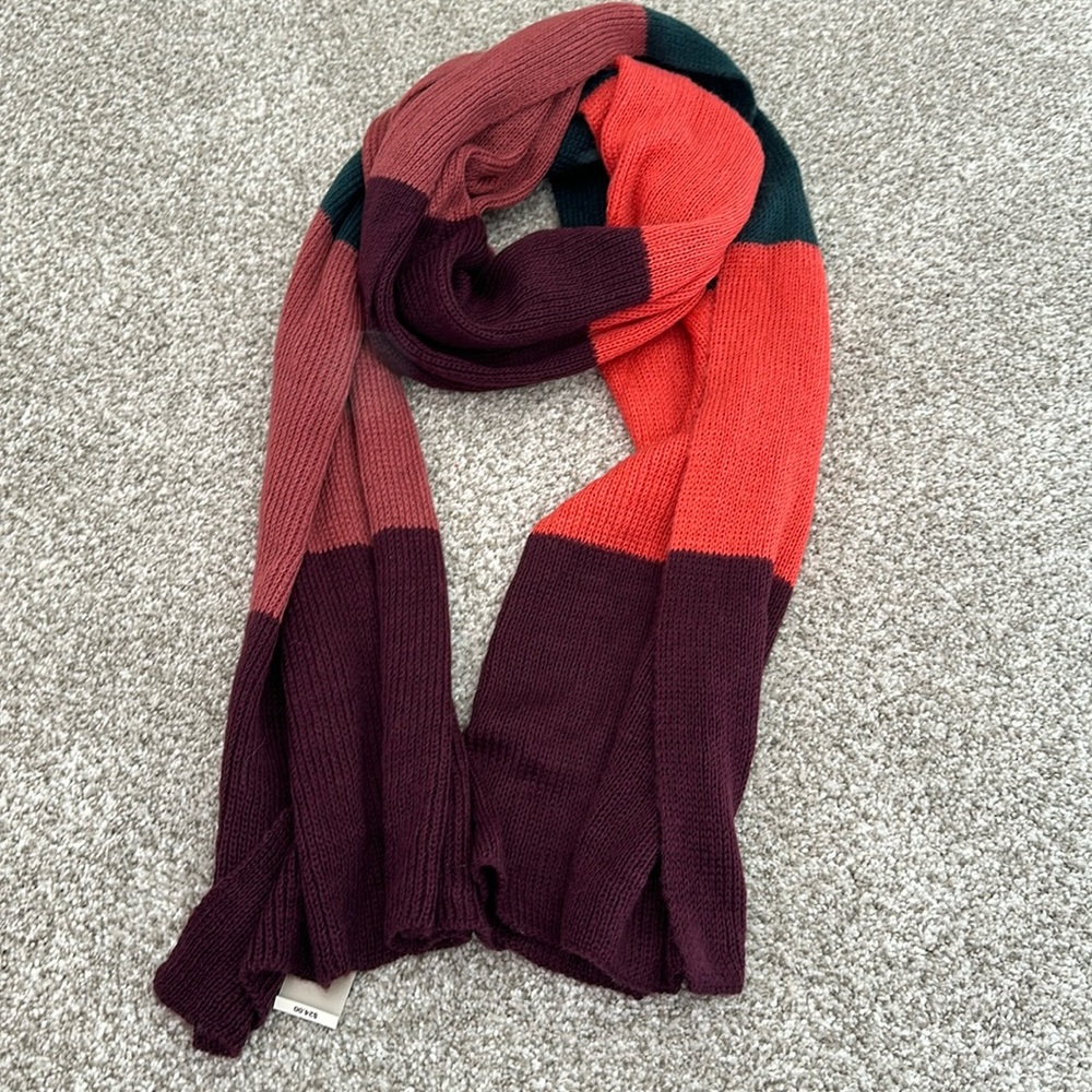 Womens Studio Multicolor Scarf Across